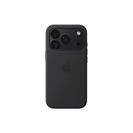 Силиконовый чехол для iPhone 18 Pro Apple с MagSafe, чёрный