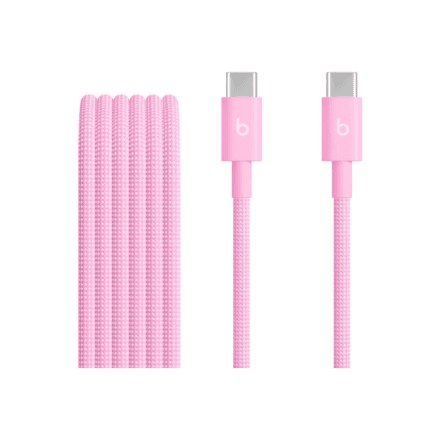 USB-C – USB-C kaabel Apple, 1,5 m, punutud, Power Pink