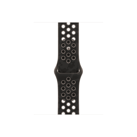 Ремешок для Apple Watch 42 мм Apple Nike Sport Band, S/M, чёрный, фторэластомер