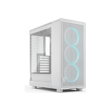Fractal Design Epoch RGB ATX korpus, selge klaas, valge