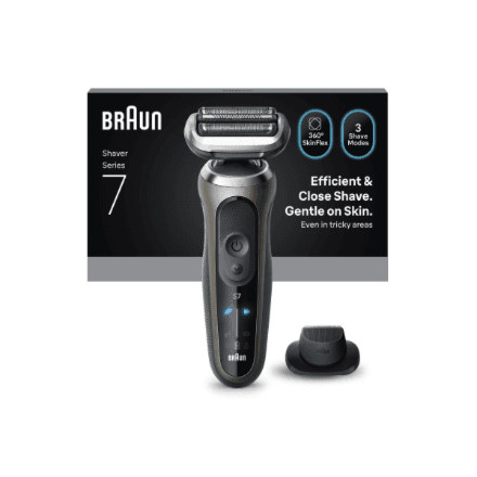 Braun Series 7 72-C1200s electric shaver, gold