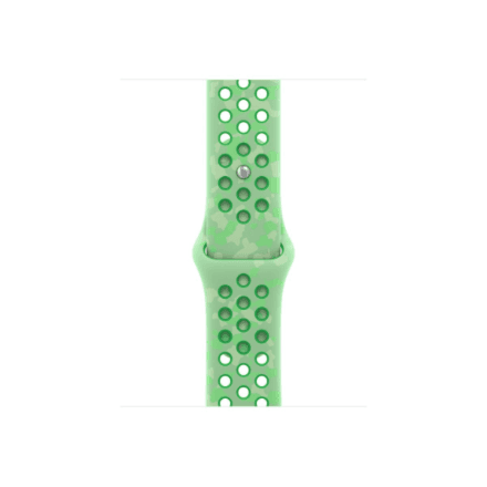 Ремешок для Apple Watch 42 мм Apple Nike Sport Band, M/L, зелёный, фторэластомер