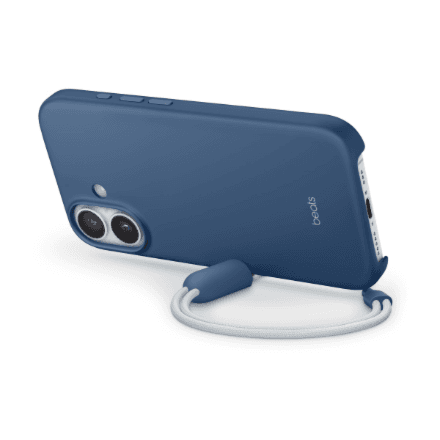 Чехол для iPhone 17 Apple Kickstand с MagSafe, синий