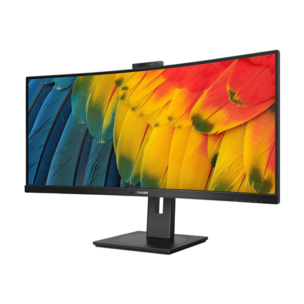 Изогнутый монитор Philips 34B1U5600CH/00 34" VA WQHD, USB-C 100 Вт и LAN