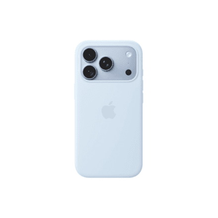 Силиконовый чехол для iPhone 18 Pro Apple с MagSafe, синий