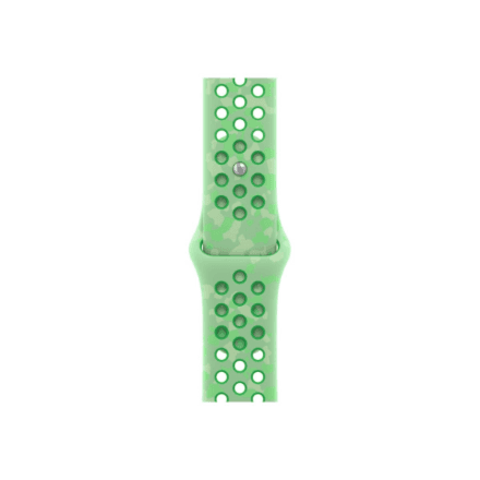 Ремешок для Apple Watch 42 мм Apple Nike Sport Band, S/M, зелёный, фторэластомер