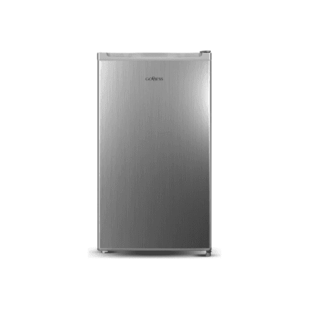 Goddess GODRSE085GS8SSE larder fridge, 90 L, 85 cm, silver