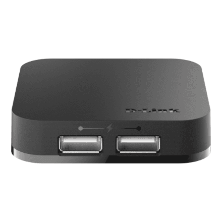 D-Link DUB-H4 USB hub, 4 ports