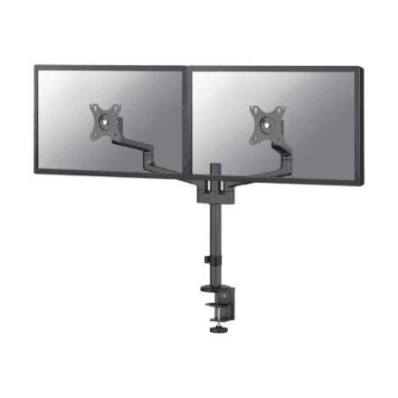 Настольный кронштейн для монитора Neomounts DS60-425BL2, 17–27″, наклон и поворот