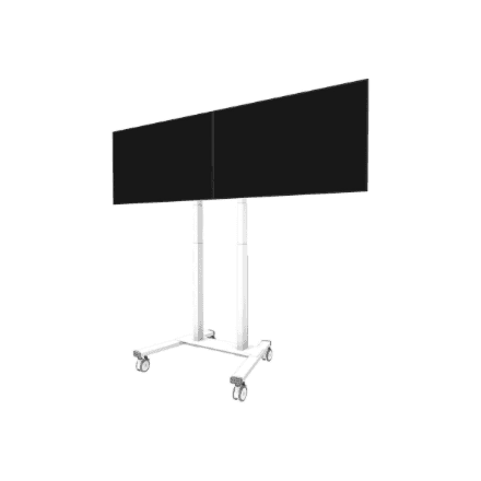 Напольная стойка для ТВ Neomounts ADM-875WH2, 42–65″, до 40 кг