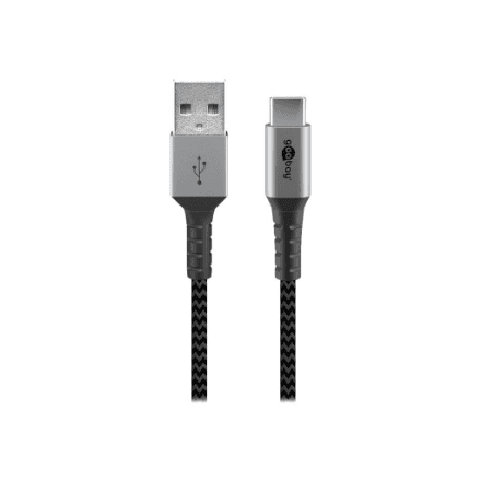 Кабель Goobay 49297 USB-C – USB 2.0 Type-A для зарядки и синхронизации, 2 м