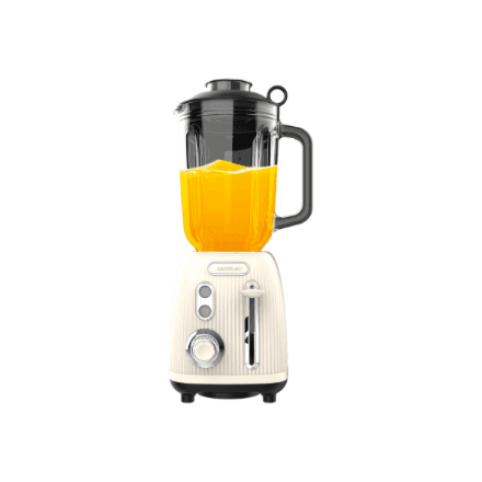Cecotec Power Black Titanium RetroBeige kannmikser, 1200 W, 1.5 l kann