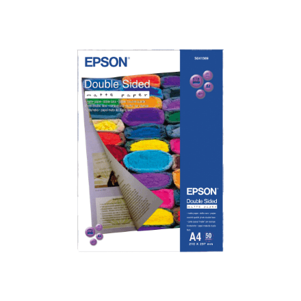 Epson Double Sided Matte paper, A4, 50 sheets