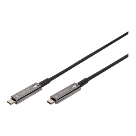 USB-C AV-kaabel Digitus, aktiivne optiline (AOC), 4K