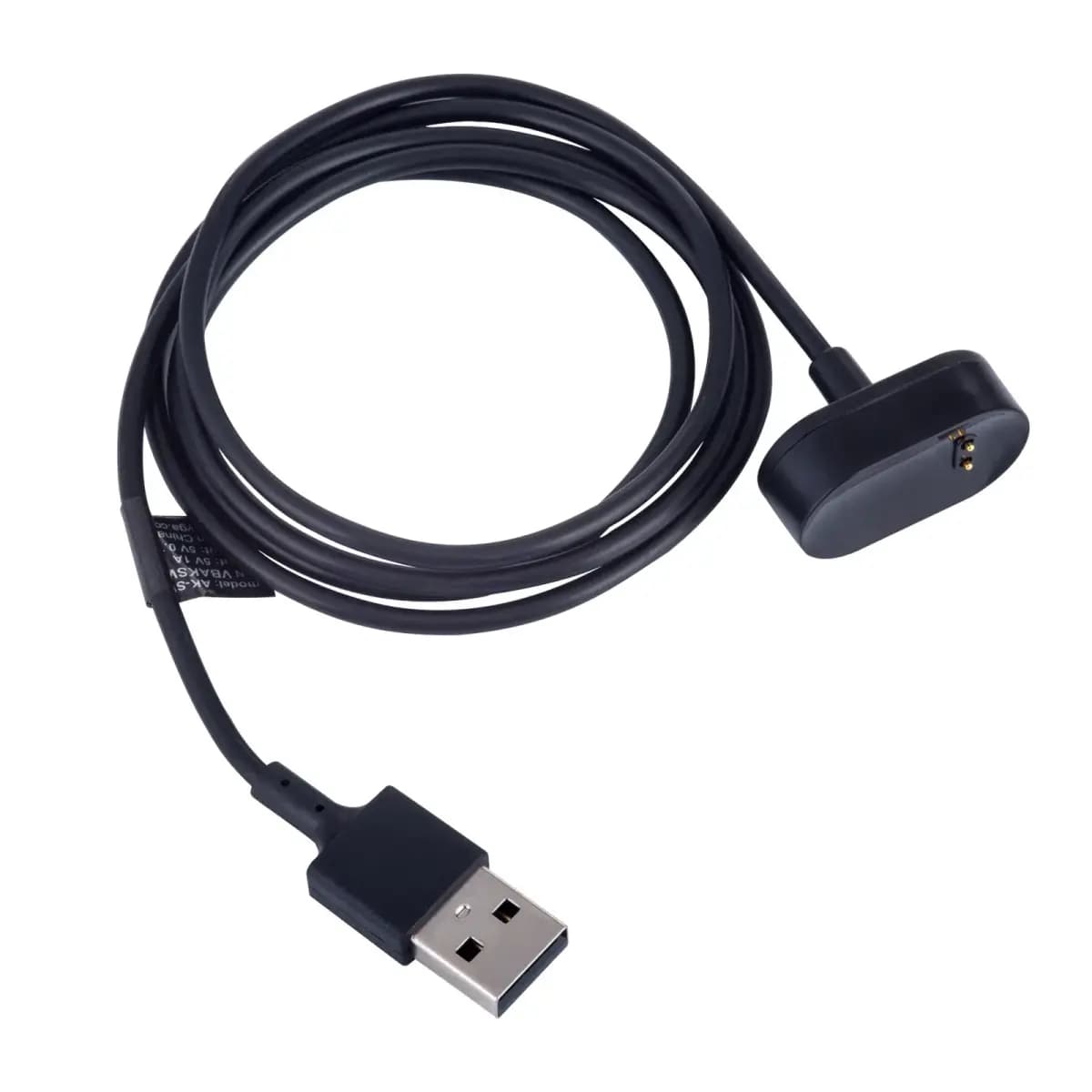 Laadimiskaabel Fitbit Inspire HR, Ace 2, Akyga, must