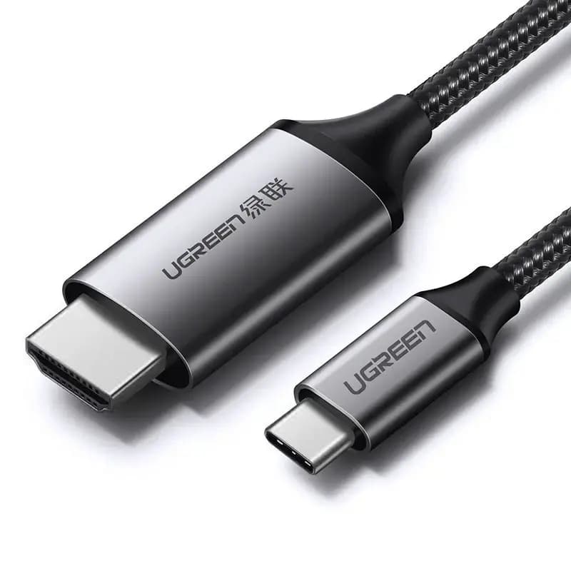 Ugreen MM142 USB-C to HDMI video cable, 4K 60 Hz, 1.5 m, black/grey