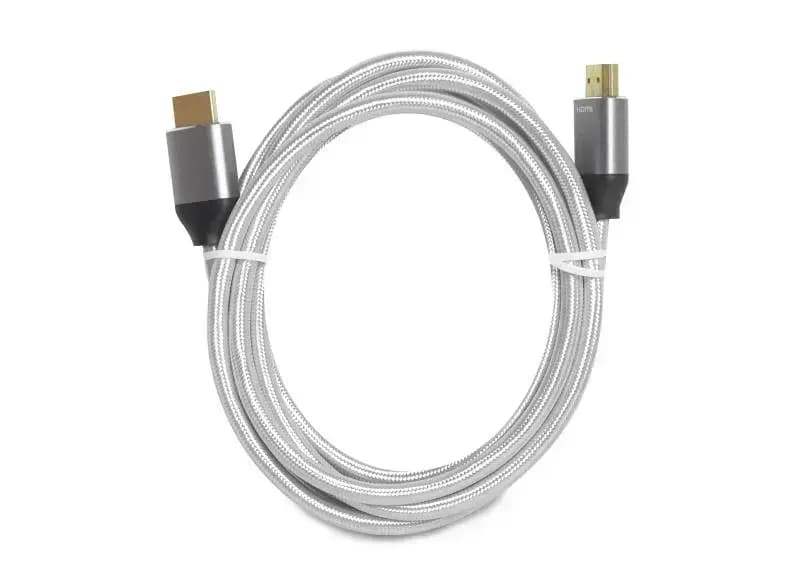 LTC LXHD214 HDMI 2.1 cable, 8K, braided, 5 m, silver
