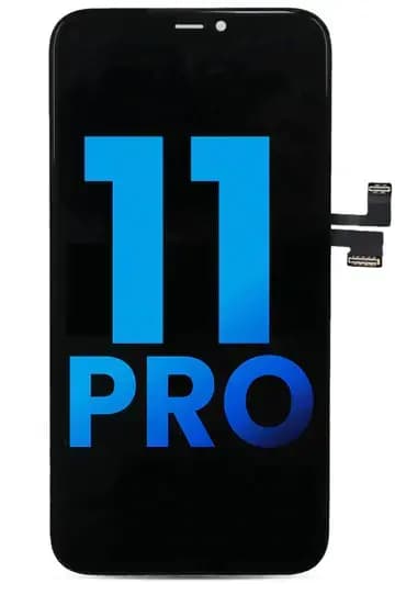 Ekraan Incell Apple iPhone 11 Pro jaoks, must, terviklik varuosa
