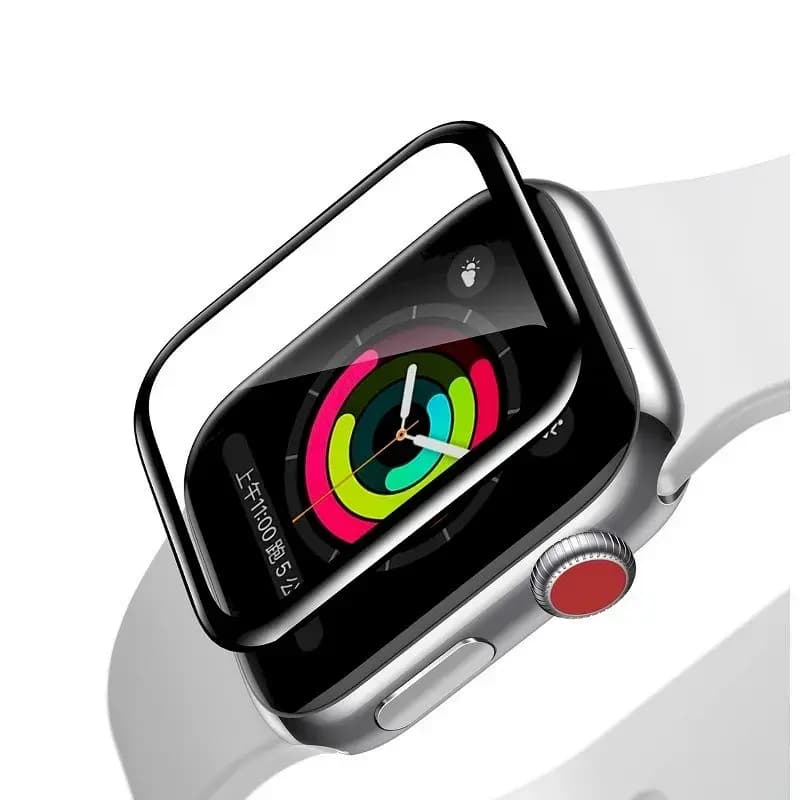 Baseus tempered glass screen protector for Apple Watch Series 1/2/3 38 mm, black