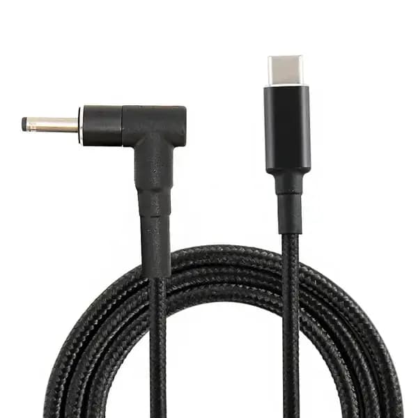 Кабель для зарядки ноутбука Fusion USB-C – ASUS 3,0 × 1,0 мм, 100 Вт, 1,8 м