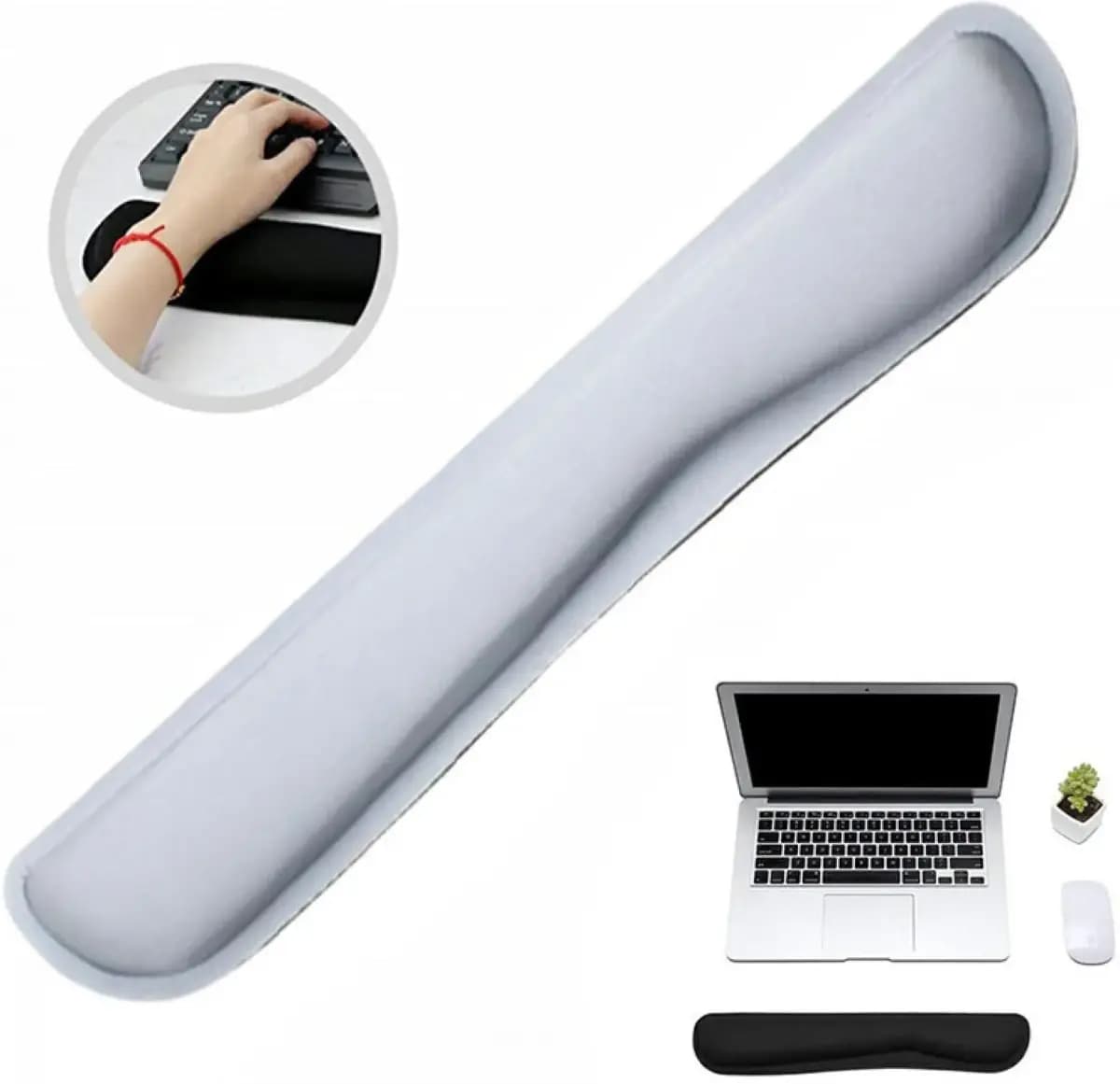 Fusion soft keyboard pad, 46 cm, white