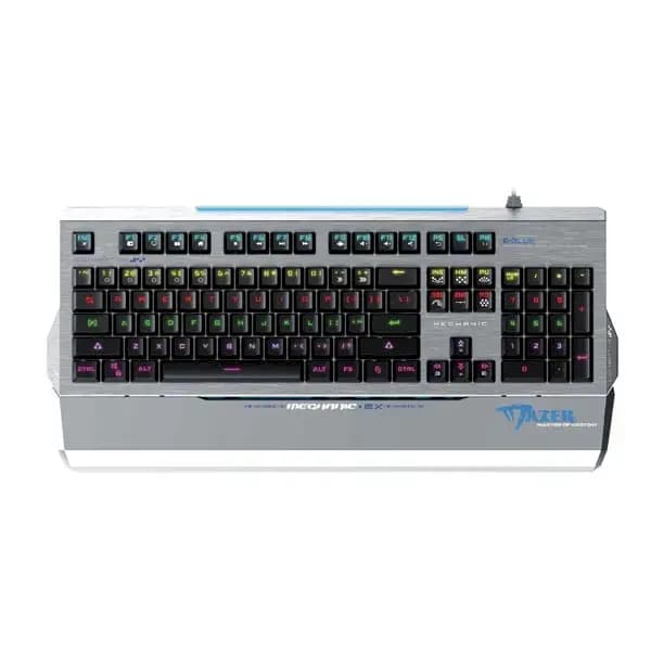 E-Blue EKM752 mechanical gaming keyboard, 104 keys, wrist rest