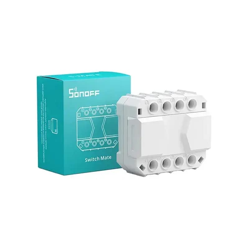 Sonoff S-MATE switch module, eWeLink, CR2032 battery powered
