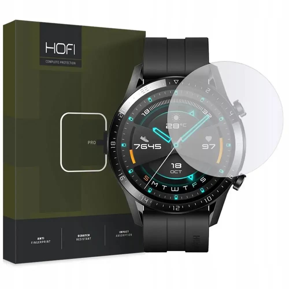Kaitseklaas Huawei Watch GT 2 46 mm, Hofi, läbipaistev