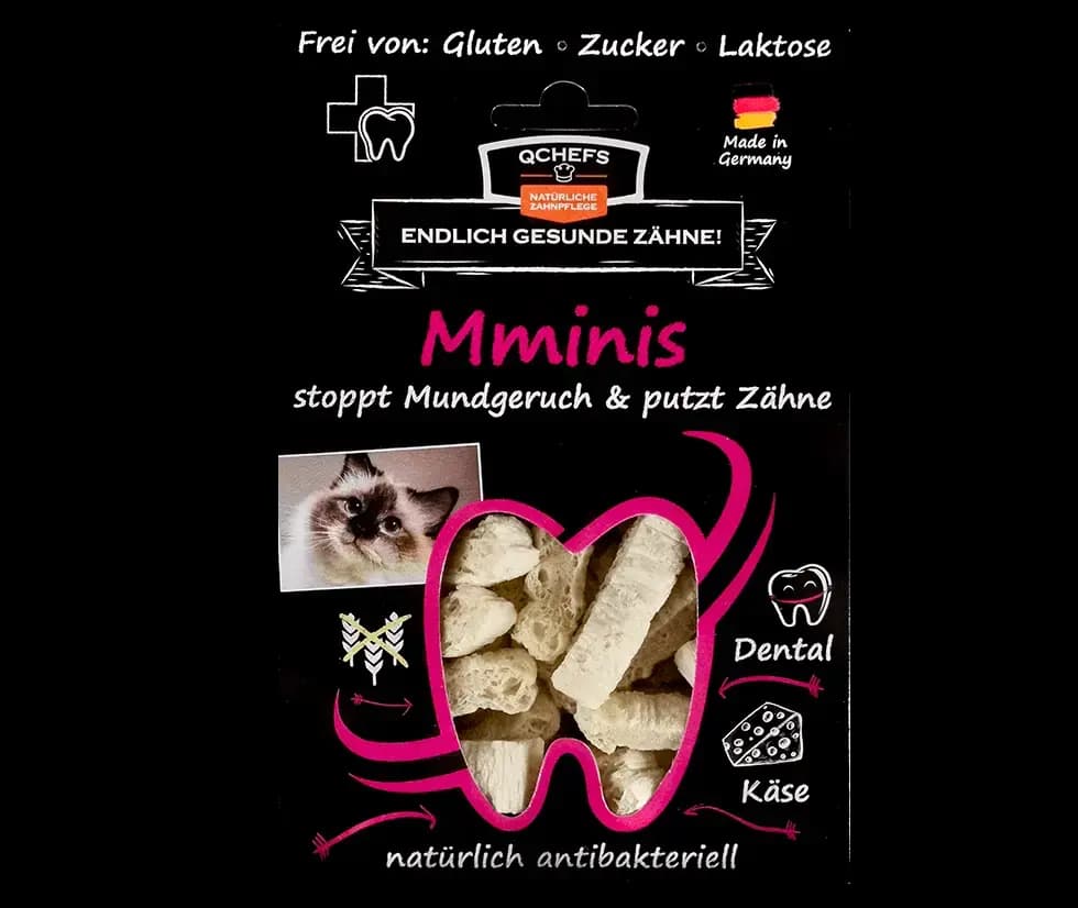 Kassi hambahooldusmaius Qchefs Dental Mminis, 60 g