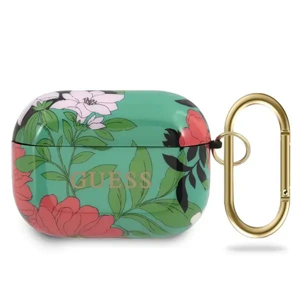 Ümbris Guess Floral N.1 AirPods Pro jaoks, lillemustriga