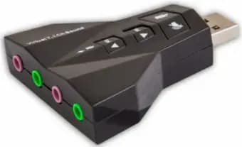 USB-helikaart Savio AK-08 7.1, reguleeritav helitugevus
