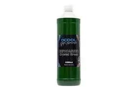 Alphacool Eiswasser Crystal Green coolant, UV-active, 1000 ml