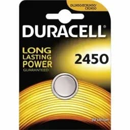 Nööppatarei Duracell CR2450, liitium, 3 V