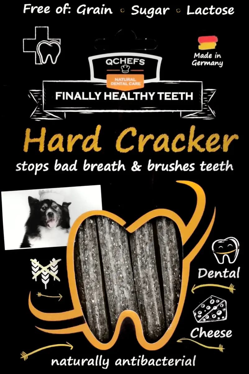 Koera närimiskräkker Qchefs Hard Cracker, 75 g