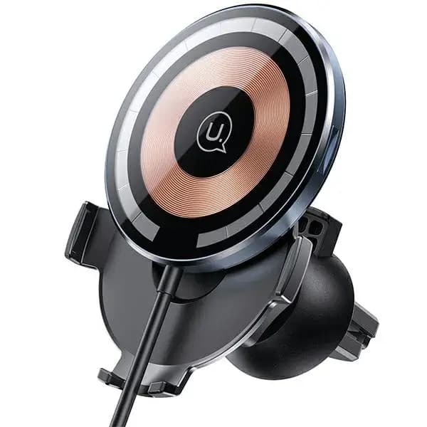 Telefonihoidik autosse USAMS US-CD164, juhtmevaba laadimisega 15 W