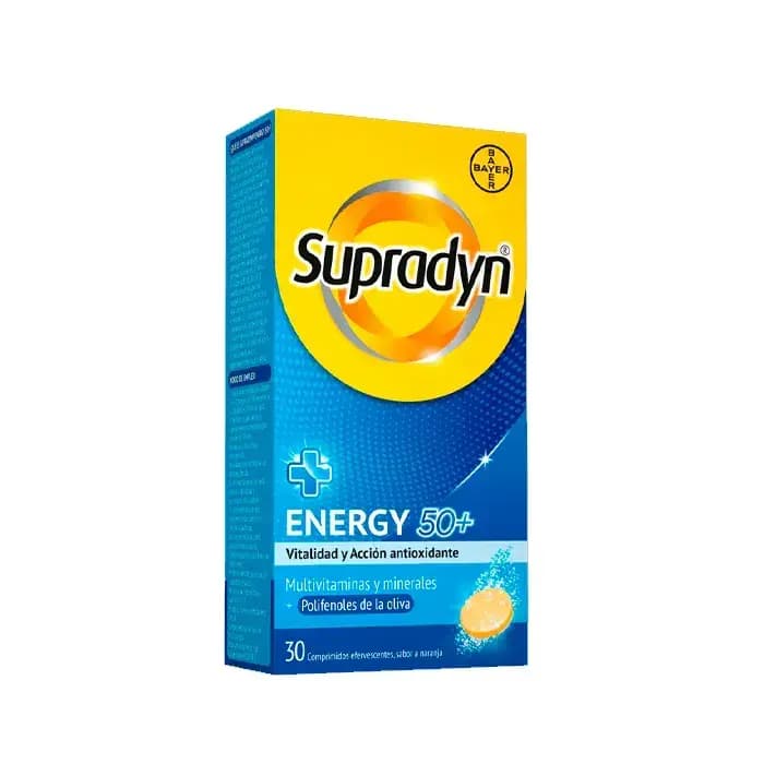 Toidulisand Supradyn Energy 50+, 30 tabletti
