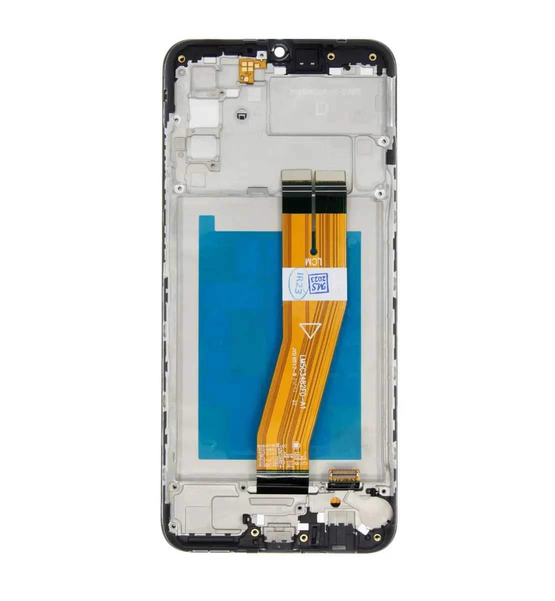 Ekraanimoodul esipaneeliga Samsung Galaxy A02s (A025F) jaoks, must