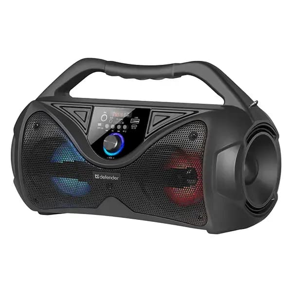 Defender G108 portable speaker, 20 W, Bluetooth 5.0, remote, black