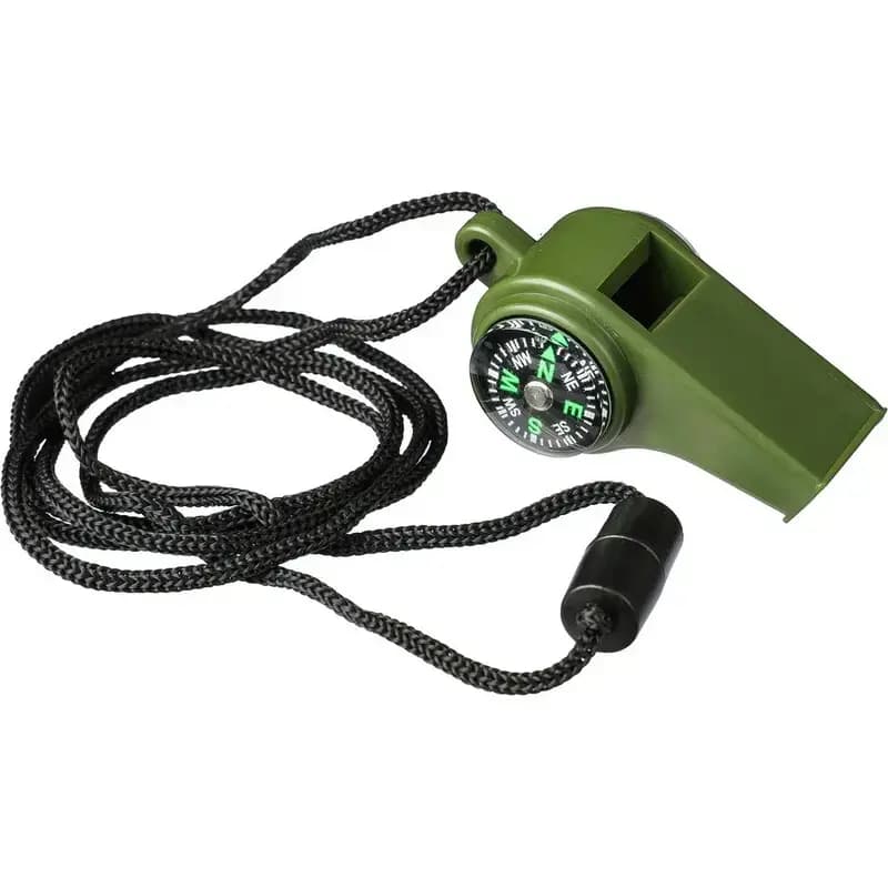 Hädaabivile Setty Outdoor Series 3 ühes, kompassi ja termomeetriga, roheline