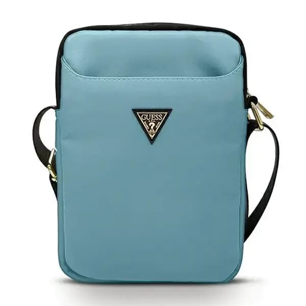 Tahvelarvuti kott Guess Nylon Triangle Logo 10″, sinine