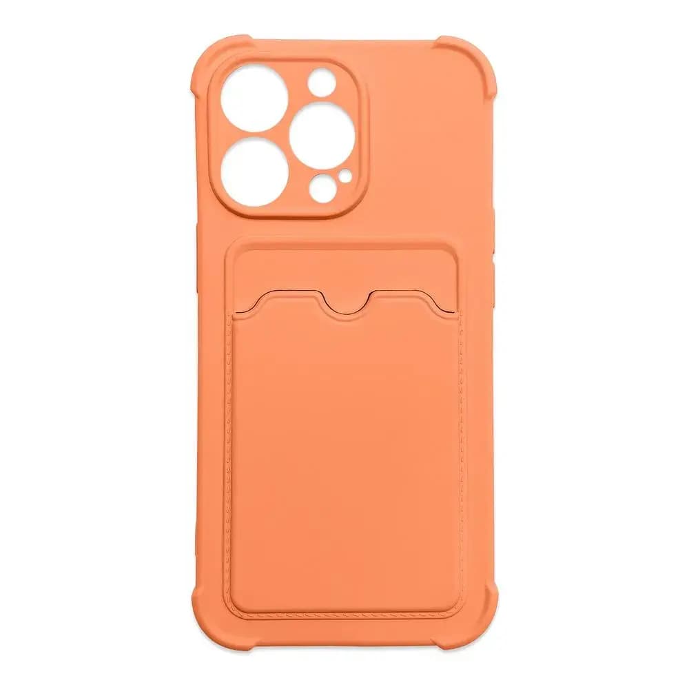 Чехол-книжка для iPhone 13 Mini Card Armor, оранжевый