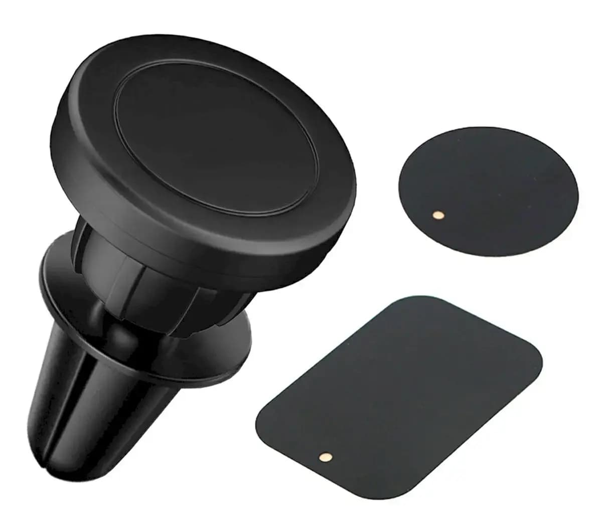 Автодержатель для телефона GoodBuy mini V2, магнитный, чёрный