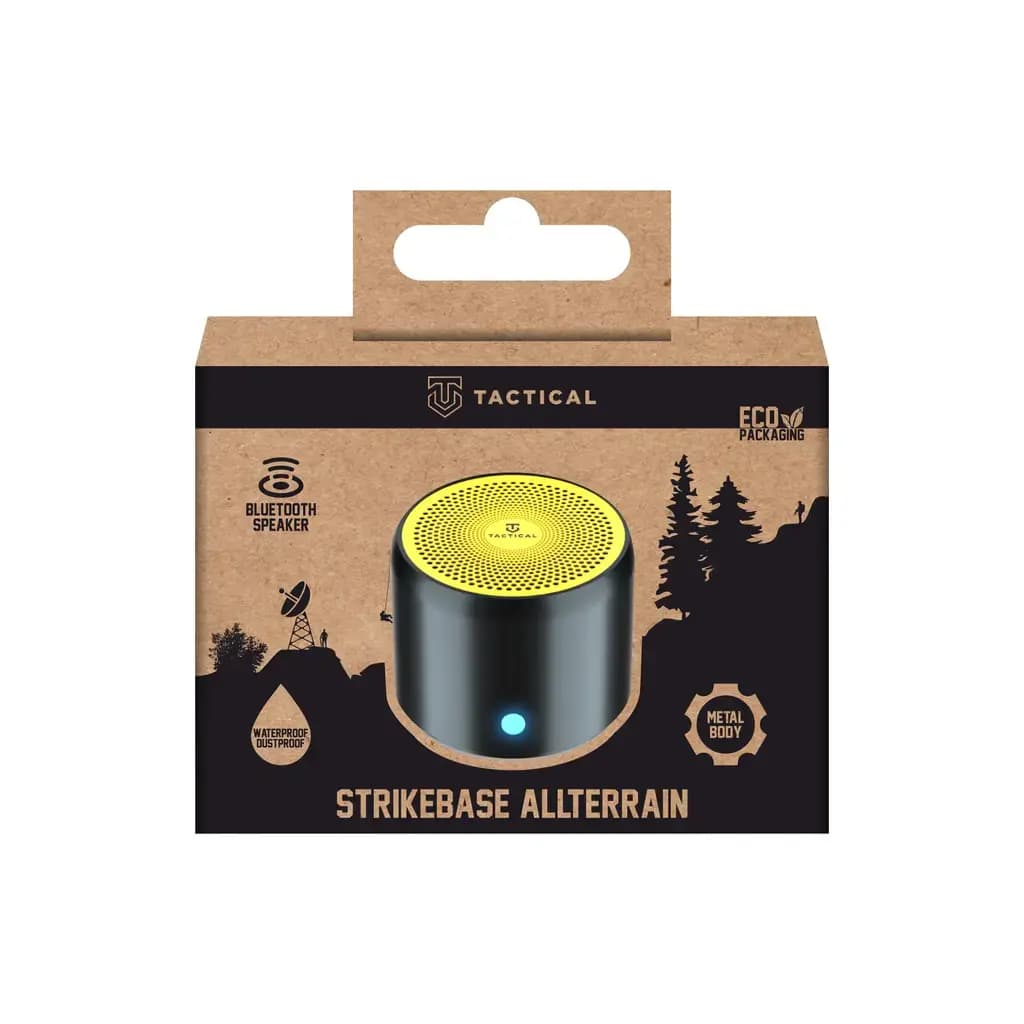 Bluetooth-kõlar Tactical StrikeBase AllTerrain, 3 W, 700 mAh, metallkorpus