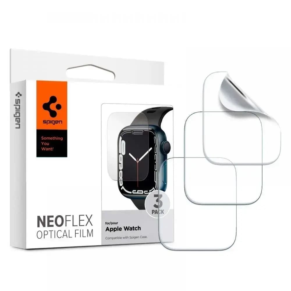 Kaitsekile Apple Watch Series 4/5/6/7/8/SE 44/45 mm, Spigen, 3 tk