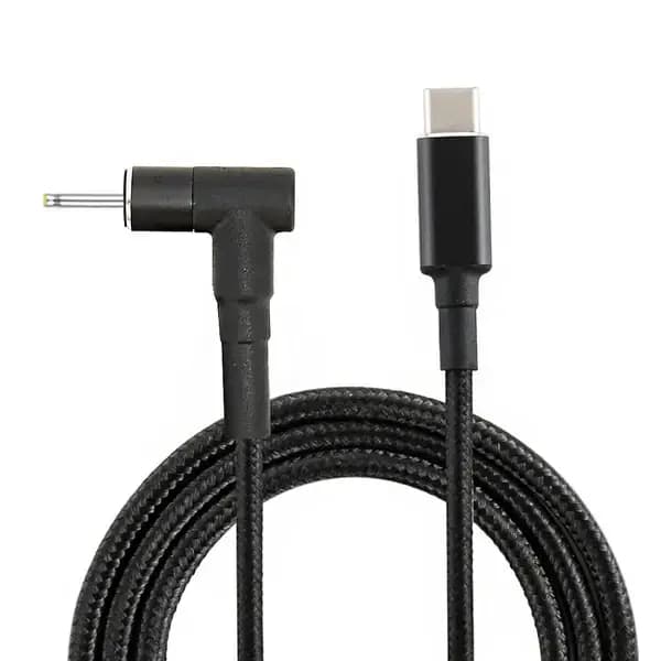 Кабель для зарядки ноутбука Fusion USB-C – ASUS 2,5 × 0,7 мм, 100 Вт, 1,8 м