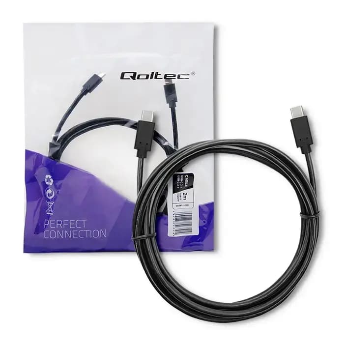 Kaabel USB-C – USB-C Qoltec