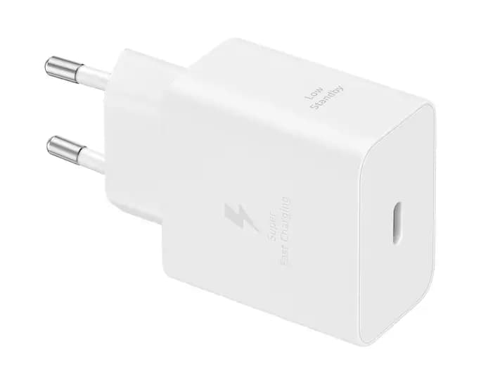Зарядное устройство Samsung EP-T4511, 45 Вт, USB-C, белое