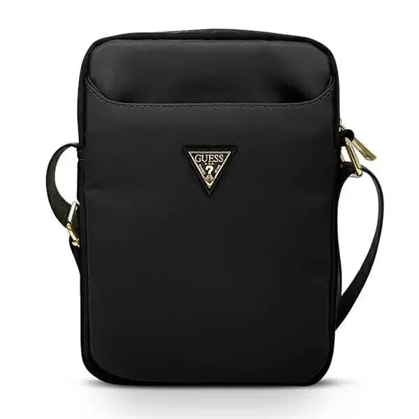 Tahvelarvuti kott Guess Nylon Triangle Logo 10″, must