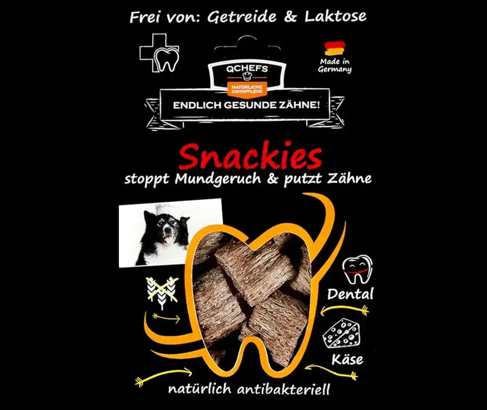 Koera hambahooldusmaius Qchefs Snackies, 65 g
