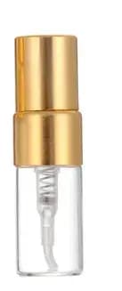Täidetav parfüümipudel By Perfume, klaas, 3 ml, kuldne